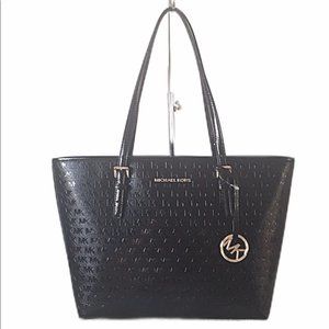 Last One! Michael Kors Jet Set Patent Leather Tote